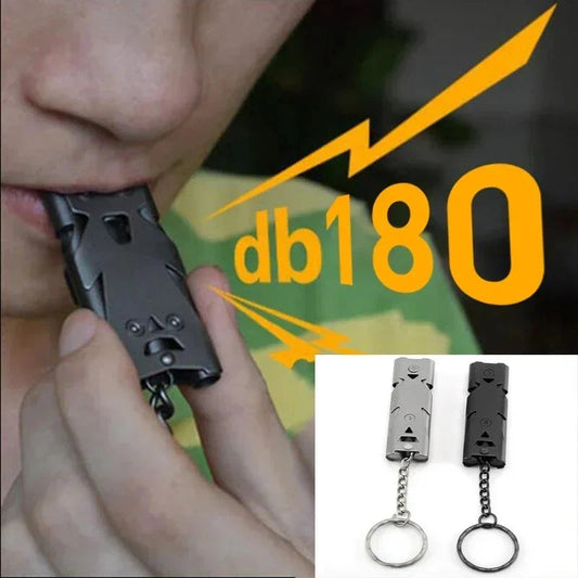 Dual Tube Safety Whistle
